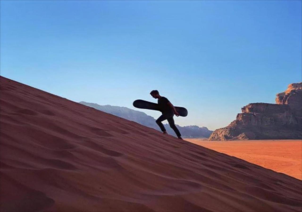 Oblivion Camp Hotel Wadi Rum Exterior foto